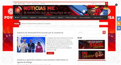 Desktop Screenshot of noticiasmk.com